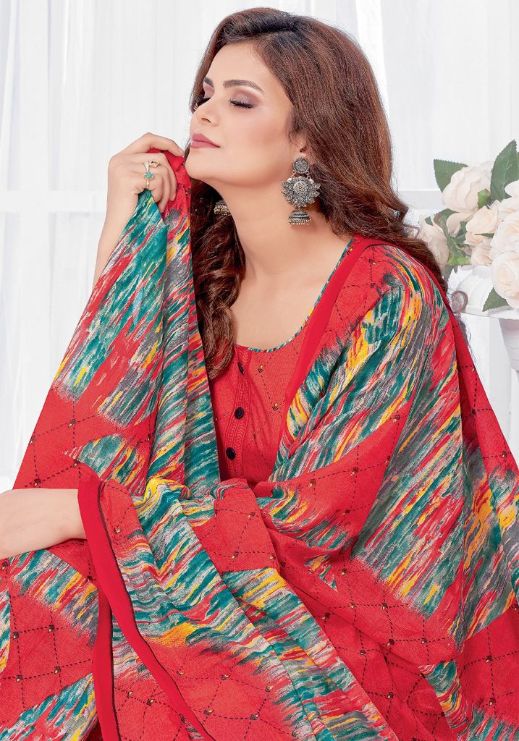 Mfc Shilpa Patiyala 2 Regular Wear Printed Cotton Ready Made Dress Collection